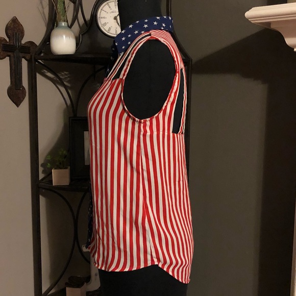 Red White & Blue Top - Picture 3 of 7